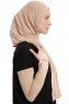 Azize - Light Taupe Pro Scarf Sport Hijab Set