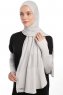 Azize - Light Grey Pro Scarf Sport Hijab Set