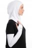 Bayda - White Pro Sport Hijab Set