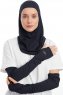 Bayda - Navy Blue Pro Sport Hijab Set