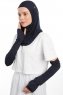 Bayda - Navy Blue Pro Sport Hijab Set