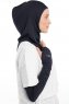 Bayda - Navy Blue Pro Sport Hijab Set