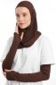 Bayda - Brown Pro Sport Hijab Set