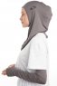 Bayda - Dark Grey Pro Sport Hijab Set