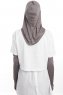 Bayda - Dark Grey Pro Sport Hijab Set