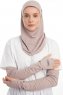 Bayda - Stone Grey Pro Sport Hijab Set