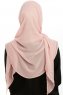 Eylem - Dusty Pink One Piece Chiffon Hijab