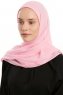 Eylem - Pink One Piece Chiffon Hijab