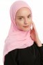 Eylem - Pink One Piece Chiffon Hijab