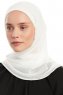 Sahar - Creme One Piece Chiffon Hijab