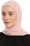 Sahar - Dusty Pink One Piece Chiffon Hijab