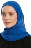 Sahar - Blue One Piece Chiffon Hijab