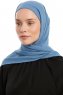 Sahar - Denim One Piece Chiffon Hijab