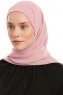 Sahar - Dark Pink One Piece Chiffon Hijab