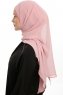 Sahar - Dark Pink One Piece Chiffon Hijab