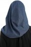 Taliah - Navy Blue One Piece Hijab