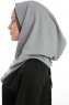 Taliah - Light Grey One Piece Hijab