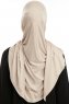 Vesile - Light Taupe One-Piece Hijab