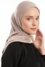 Vesile - Stone Grey One-Piece Hijab