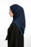 Nermin - Navy Blue Sandy Scarfs Hijab