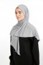 Nermin - Light Grey Sandy Scarfs Hijab