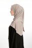 Nermin - Stone Grey Sandy Scarfs Hijab