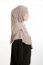 Nermin - Stone Grey Sandy Scarfs Hijab