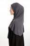 Nermin - Anthracite Sandy Scarfs Hijab