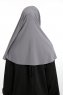 Ilay - Dark Grey Sandy Turban Hijab