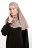 Ilay - Stone Grey Sandy Turban Hijab