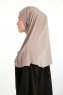 Ilay - Stone Grey Sandy Turban Hijab