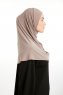 Ilay - Stone Grey Sandy Turban Hijab