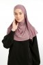 Ilay - Dark Pink Sandy Turban Hijab