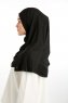 Feriha - Black Viscose Turban Hijab