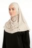 Feriha - Beige Viscose Turban Hijab