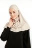 Feriha - Beige Viscose Turban Hijab