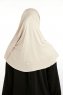 Feriha - Beige Viscose Turban Hijab