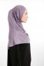 Feriha - Dark Purple Viscose Turban Hijab