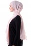 Hadise - Dusty Pink Chiffon Hijab