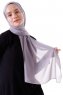 Hadise - Grey Chiffon Hijab