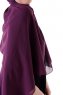 Hadise - Dark Purple Chiffon Hijab