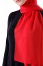 Hadise - Raspberry Chiffon Hijab