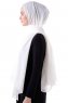 Hadise - Creme Chiffon Hijab