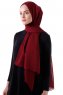 Hadise - Dark Bordeaux Chiffon Hijab