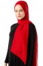 Hadise - Red Chiffon Hijab
