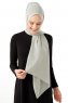 Hadise - Green Chiffon Hijab