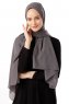 Hadise - Anthracite Chiffon Hijab
