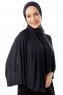 Neylan - Dark Navy Blue Basic Jersey Hijab