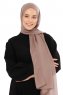Esra - Dark Taupe Chiffon Hijab
