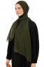 Esra - Khaki Chiffon Hijab